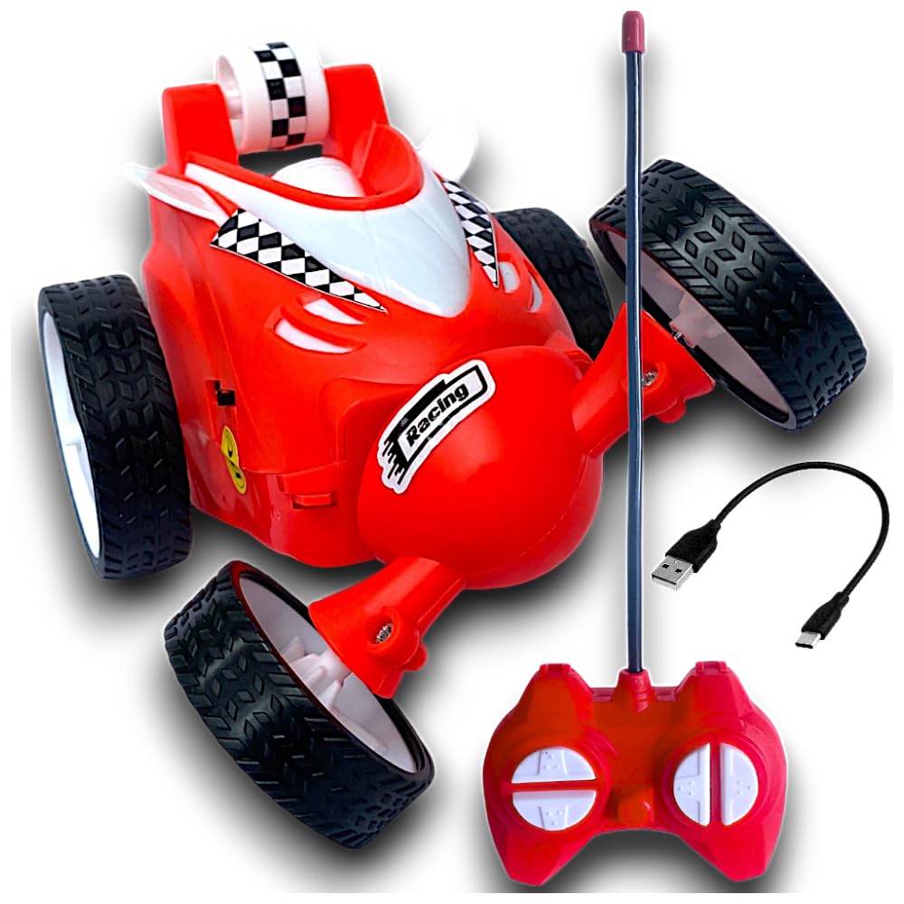Remote Control Stunt Car 360° Spins RC Off-Road Monster Truck Mini (368)