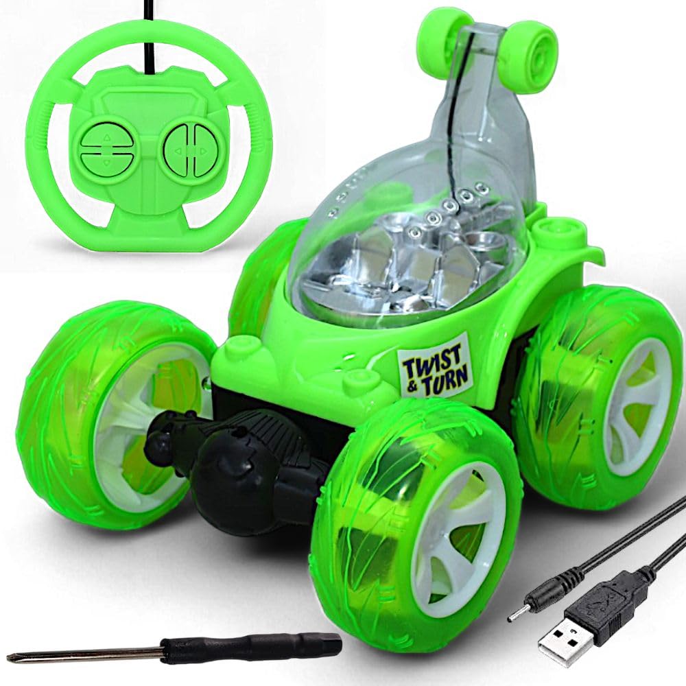 Remote Control Stunt Car 360° Spins RC Off-Road Monster Truck
