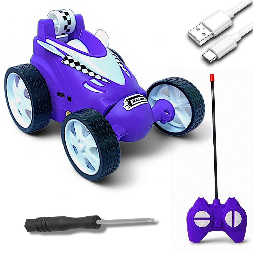 Remote Control Stunt Car 360° Spins RC Off-Road Monster Truck Mini (368)