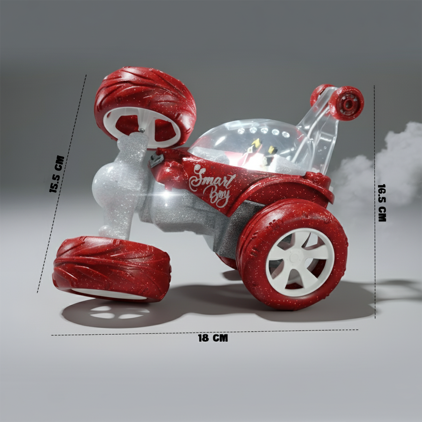 Flash RC Car for Kids | High-Speed Rechargeable Remote Control Car – Red