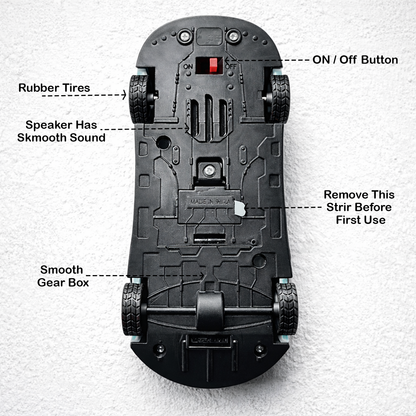 Smiley Push & Go Toy Car for Kids | Durable Fun Play Car – Pink