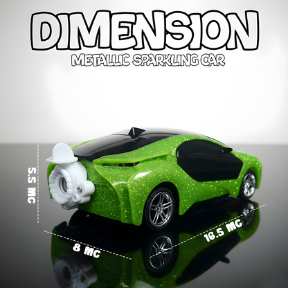 3D Metallic Sparkling RC Car for Kids – High-Speed Rechargeable Remote Control Car