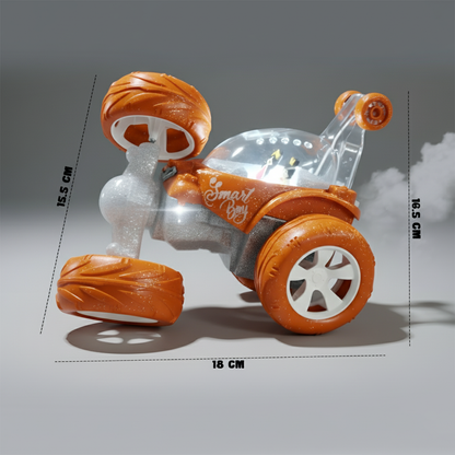 Flash RC Car for Kids | High-Speed Rechargeable Remote Control Car In Orange