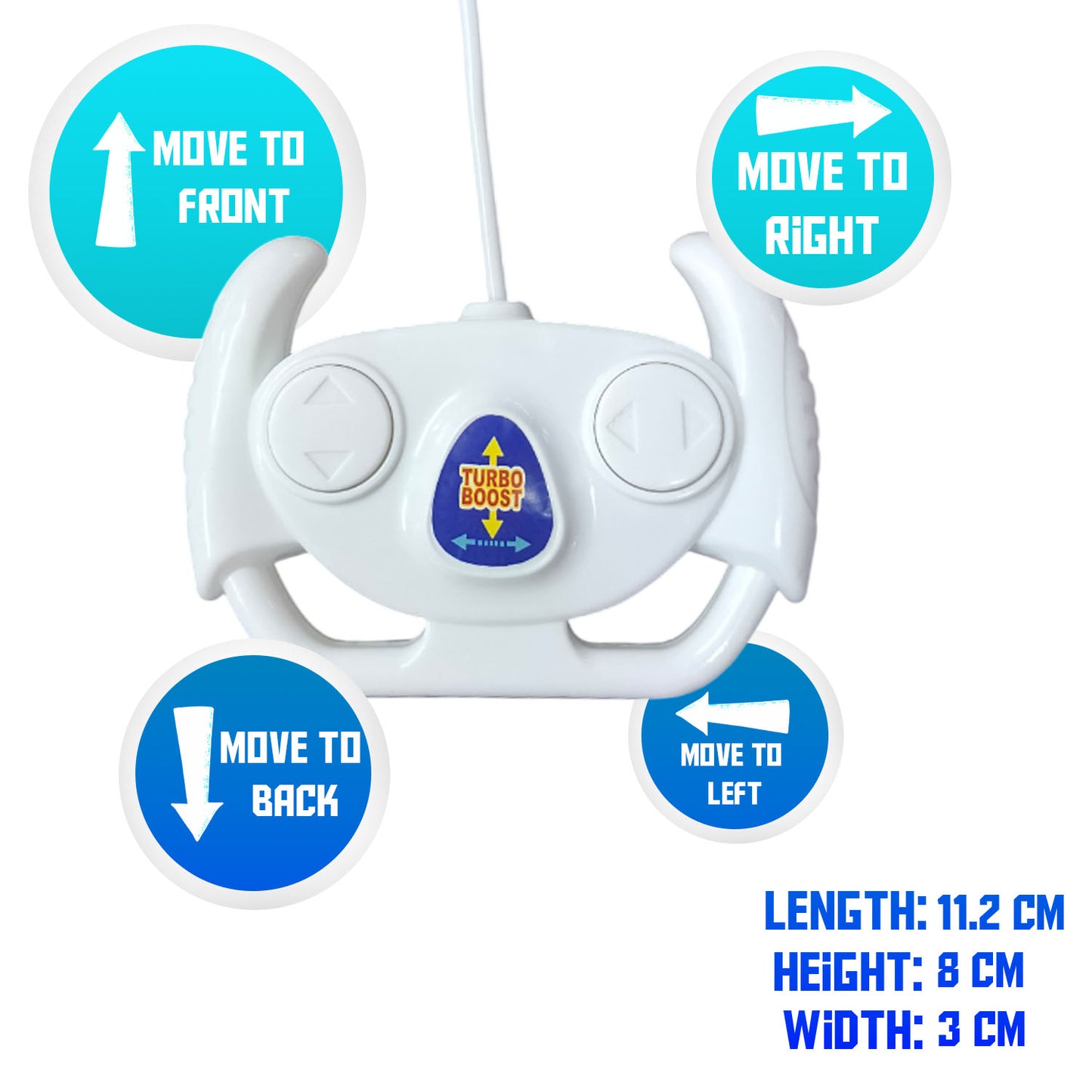 High-Speed RC Racing Car for Kids | Rechargeable Remote Control Sports Car