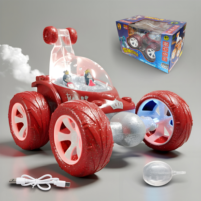 Flash RC Car for Kids | High-Speed Rechargeable Remote Control Car – Red