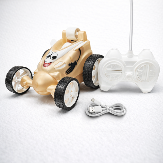 Small Stunt RC Car for Kids | Rechargeable High-Speed Remote Control Car – Glassy Skin