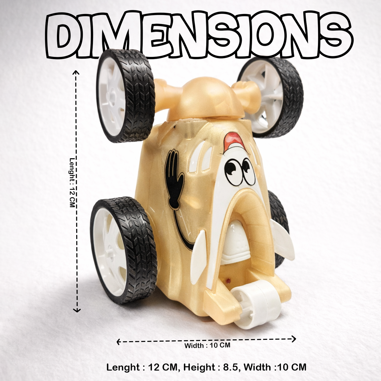 Small Stunt RC Car for Kids | Rechargeable High-Speed Remote Control Car – Glassy Skin