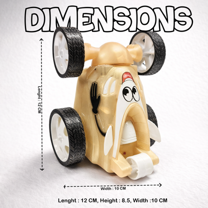 Small Stunt RC Car for Kids | Rechargeable High-Speed Remote Control Car – Glassy Skin