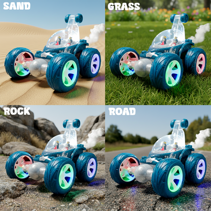 Flash RC Car for Kids | High-Speed Rechargeable Remote Control Car – Blue