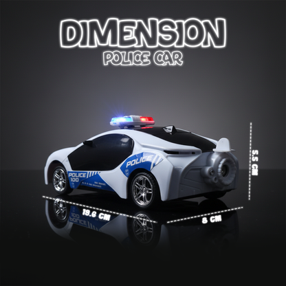 Police Remote Control Car for Kids | Rechargeable High-Speed RC Police Car In Blue
