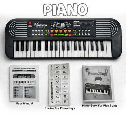 PS-430 Pianosing Keyboard With Mic, USB Power & Speaker Digital Portable Keyboard (37 Keys )