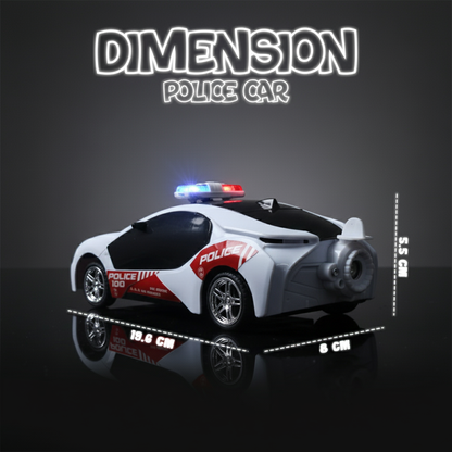 Police Remote Control Car for Kids | Rechargeable High-Speed RC Police Car In Red