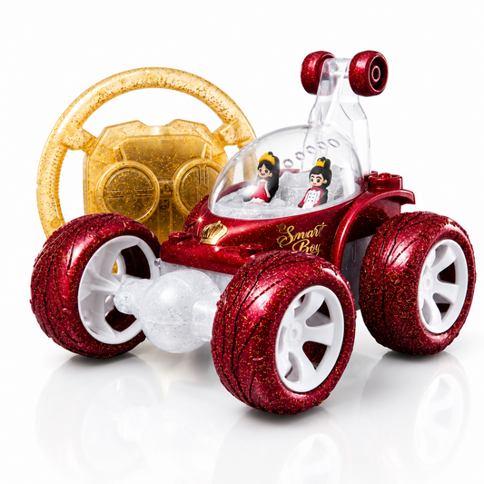 Flash RC Car for Kids | High-Speed Rechargeable Remote Control Car – Red