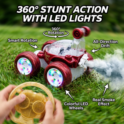 Flash RC Car for Kids | High-Speed Rechargeable Remote Control Car – Red