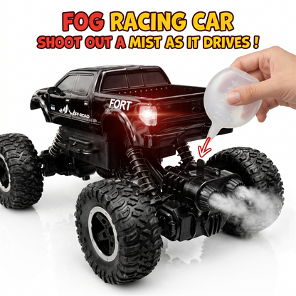 Remote Control Rock Crawler Car | Off Road RC Car | Rechargeable | 6121 (Black)