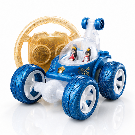 Flash RC Car for Kids | High-Speed Rechargeable Remote Control Car – Blue