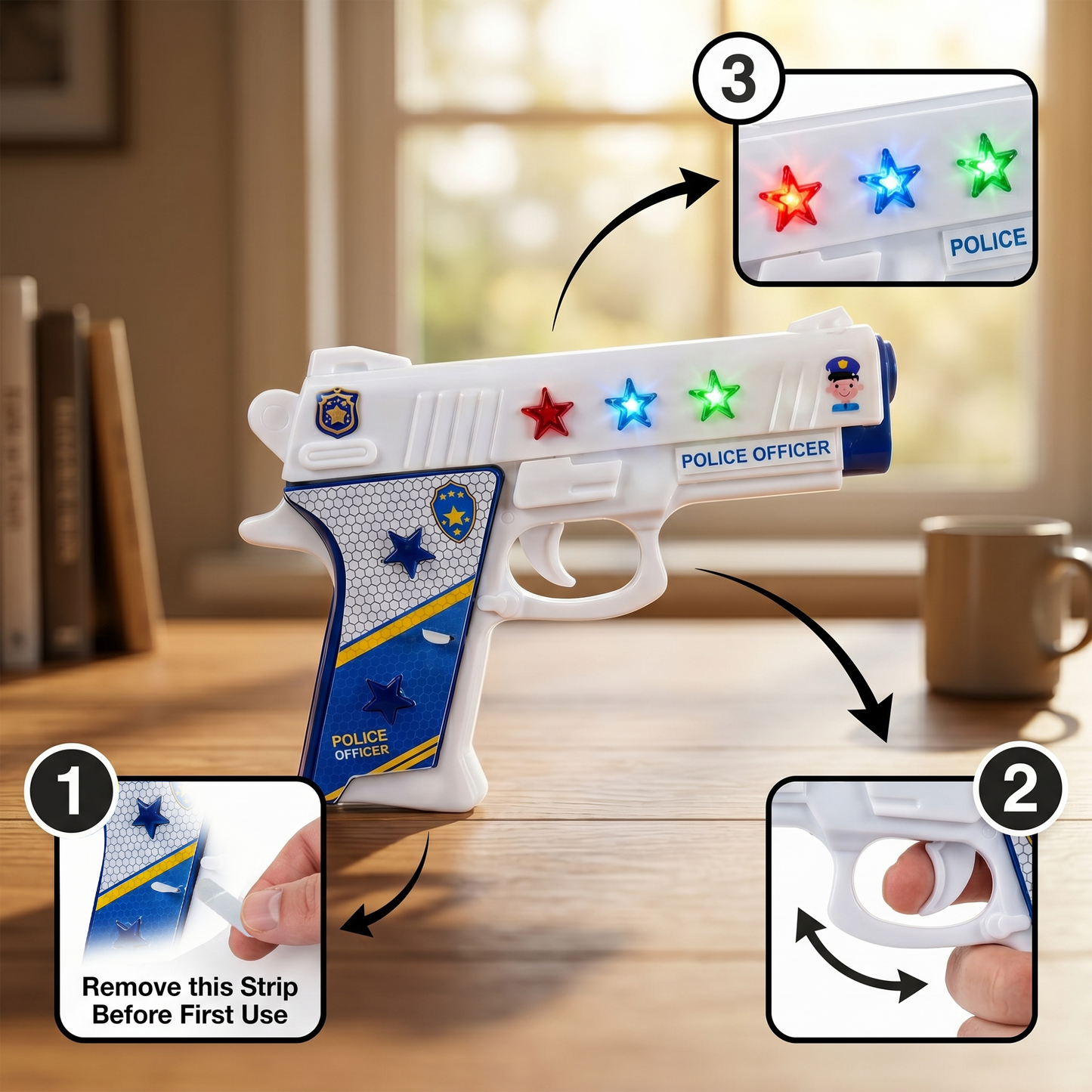 Projector gun