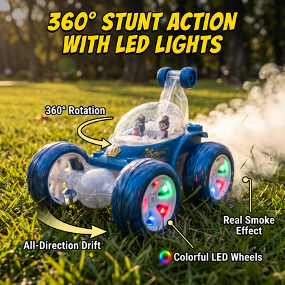 Flash RC Car for Kids | High-Speed Rechargeable Remote Control Car – Blue