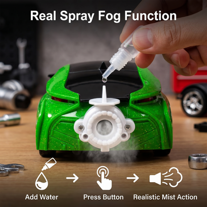 3D Metallic Sparkling RC Car for Kids – High-Speed Rechargeable Remote Control Car