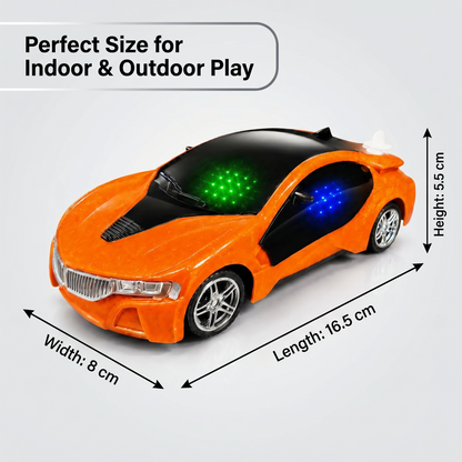 3D Metallic Sparkling RC Car for Kids – High-Speed Rechargeable Remote Control Car