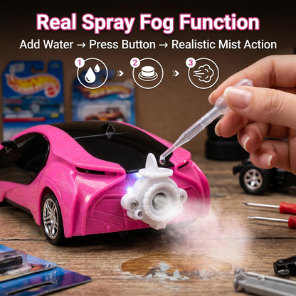 3D Metallic Sparkling RC Car for Kids – High-Speed Rechargeable Remote Control Car