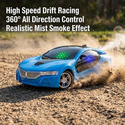 3D Metallic Sparkling Remote Control Car for Kids | High-Speed Rechargeable RC Car