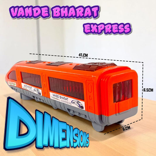 fast train vandhe bharat toys red