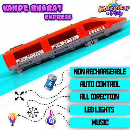 fast train vandhe bharat toys red