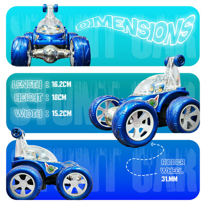 Fancy 360° Rotating RC Stunt Car for Kids | Rechargeable High-Speed Remote Control Car
