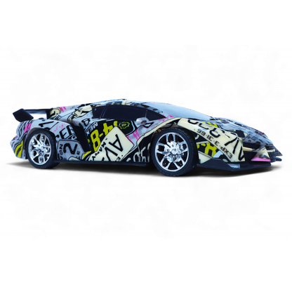 Brant Aqua Blue RC Sports Car for Kids | High-Speed Rechargeable Toy – Sleek