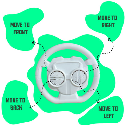 Foggy 360° Rotating RC Stunt Car for Kids | Rechargeable High-Speed Remote Control Car – Green