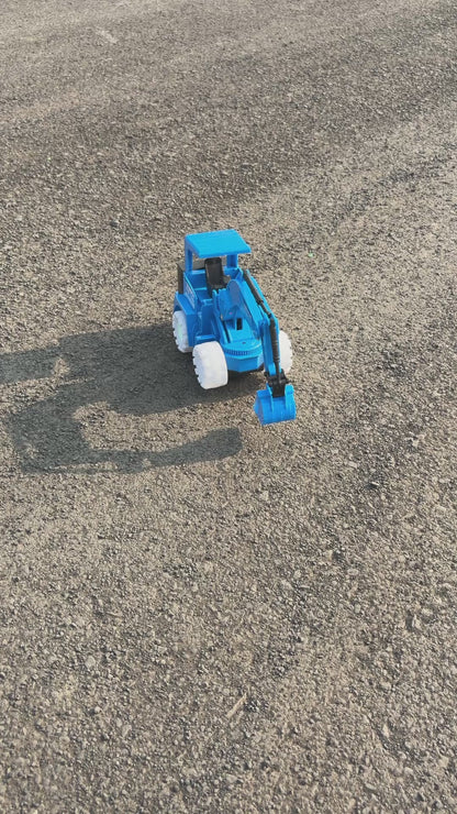 Kids Toy Excavator Truck | Red Construction Digger with Moving Arm – Fun Interactive Play Vehicle