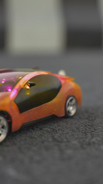 3D Metallic Sparkling RC Car for Kids – High-Speed Rechargeable Remote Control Car