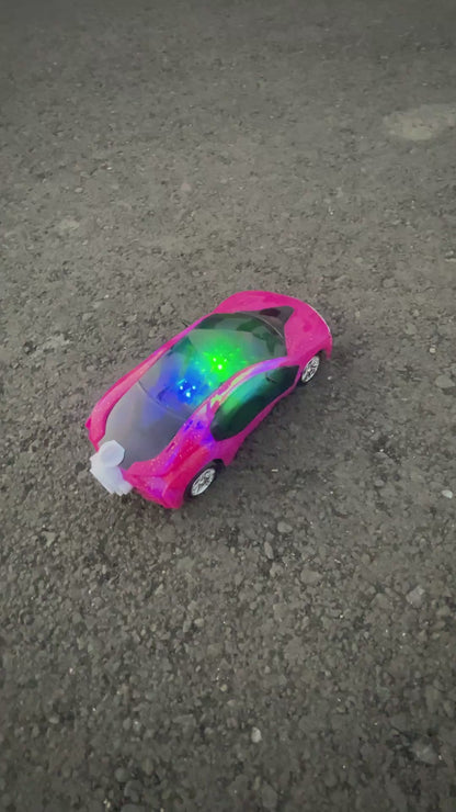 3D Metallic Sparkling RC Car for Kids – High-Speed Rechargeable Remote Control Car