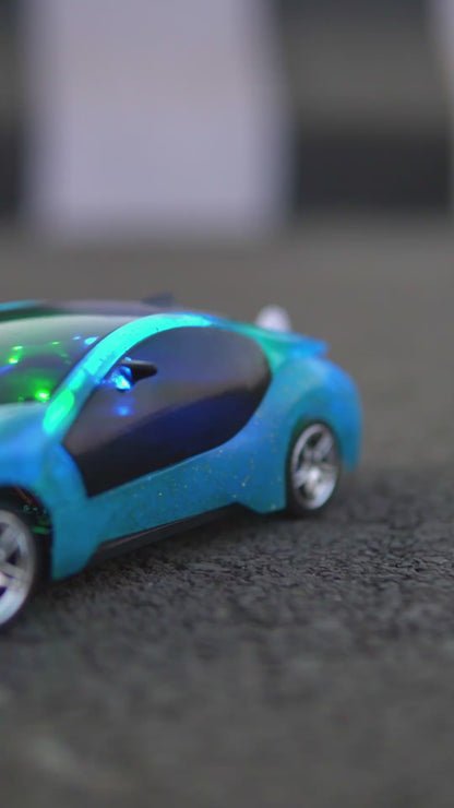 3D Metallic Sparkling Remote Control Car for Kids | High-Speed Rechargeable RC Car