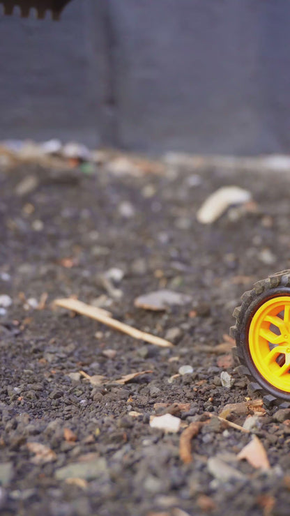 Remote Control Excavator Toy for Kids | Rechargeable Construction Digger with Lights