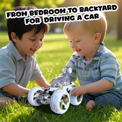Hydro 360° Rotating RC Stunt Car for Kids | Rechargeable High-Speed Remote Control Car – Army Design