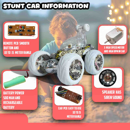 Hydro 360° Rotating RC Stunt Car for Kids | Rechargeable High-Speed Remote Control Car – Symmetric Design