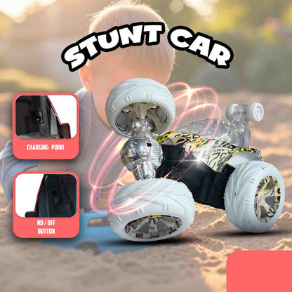 Hydro 360° Rotating RC Stunt Car for Kids | Rechargeable High-Speed Remote Control Car – Symmetric Design