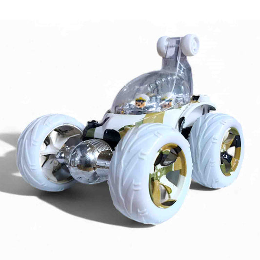 Hydro 360° Rotating RC Stunt Car for Kids | Rechargeable High-Speed Remote Control Car – Army Design