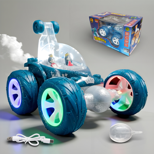 Flash RC Car for Kids | High-Speed Rechargeable Remote Control Car – Blue