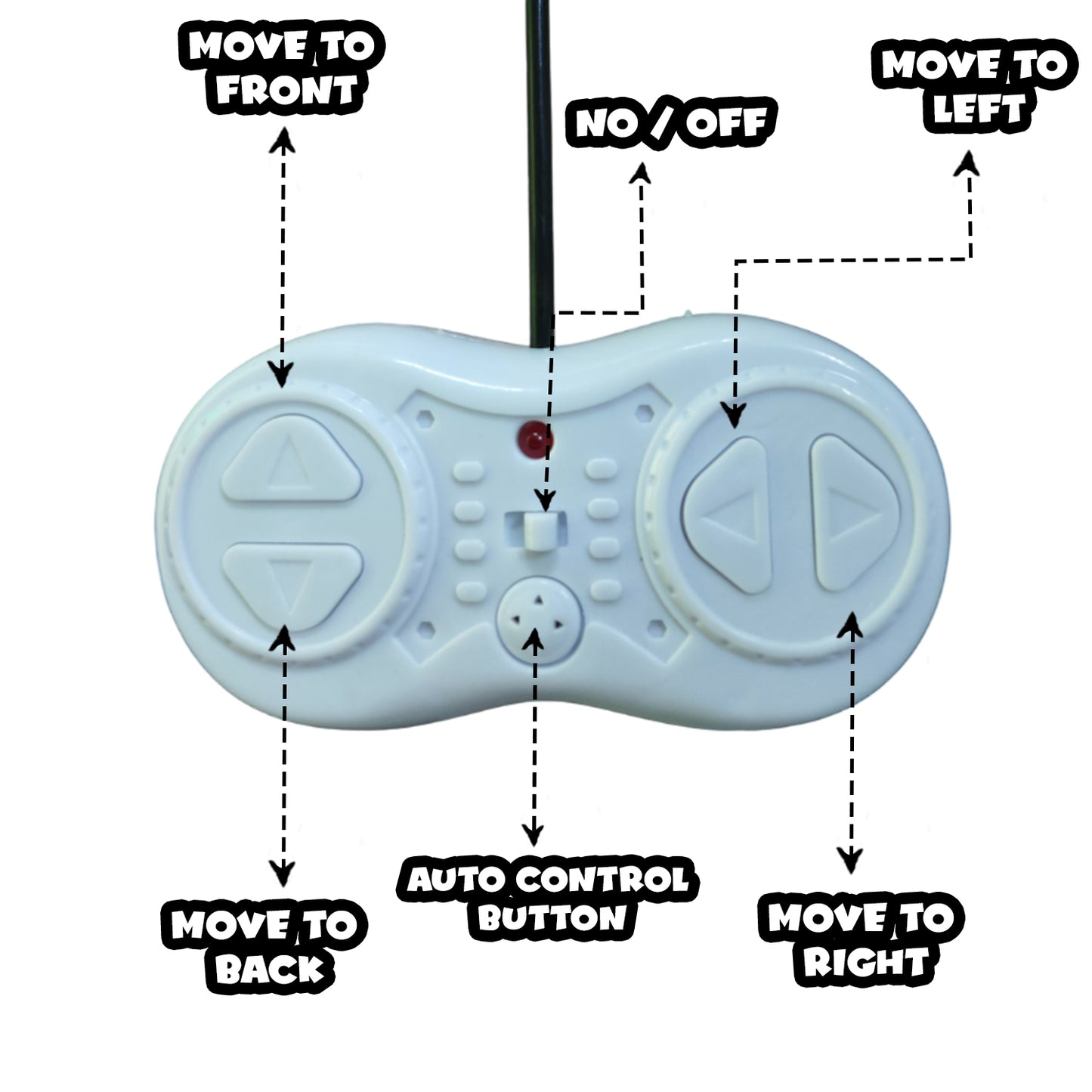 Royal RC Stunt Car for Kids | Rechargeable High-Speed Remote Control Car with LED Lights – Yellow